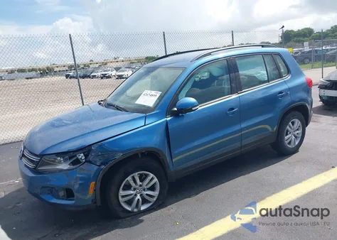 2017 Volkswagen Tiguan 2.0T S z USA, uszkodzony, nr VIN WVGAV7AX7HW510957